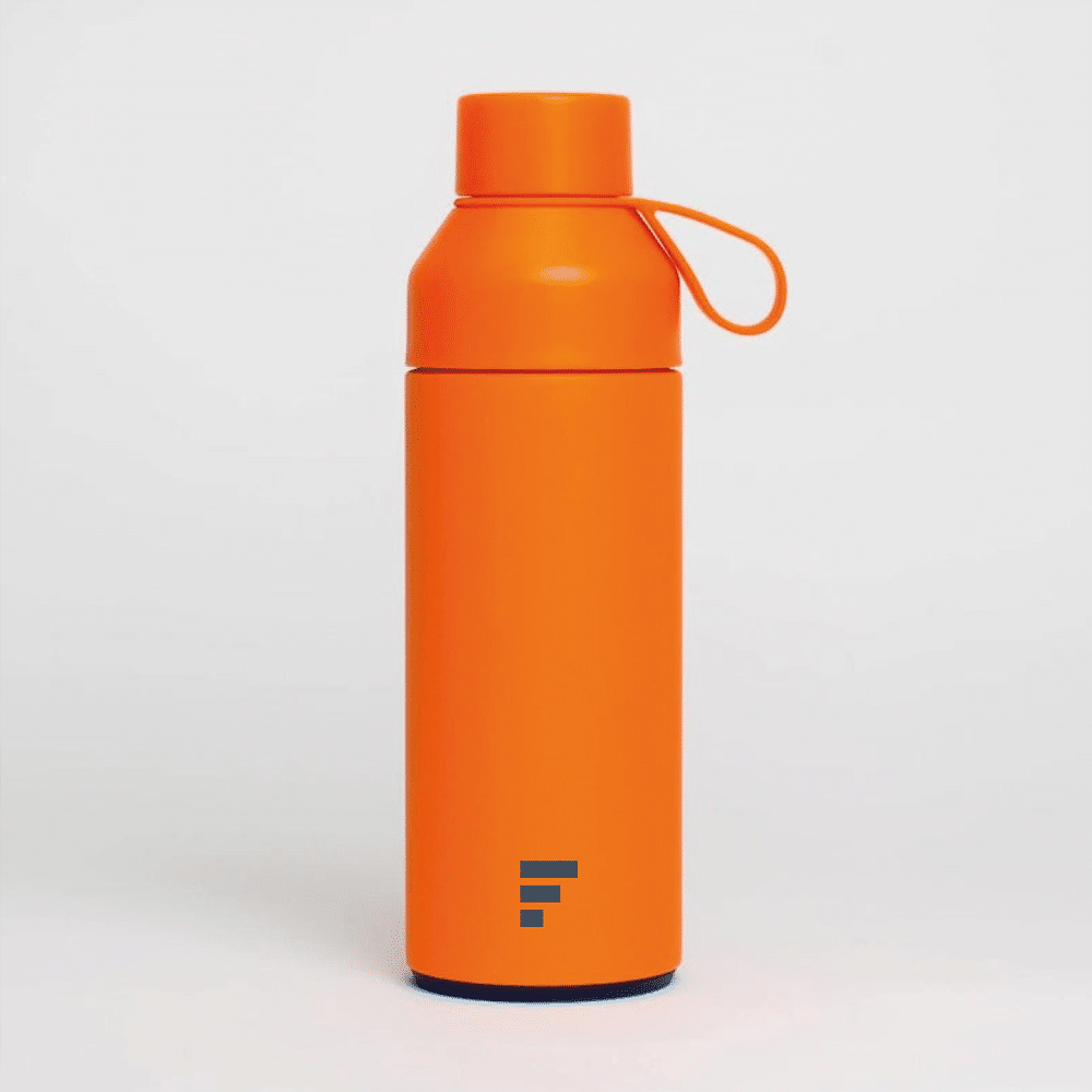 Branded water bottle